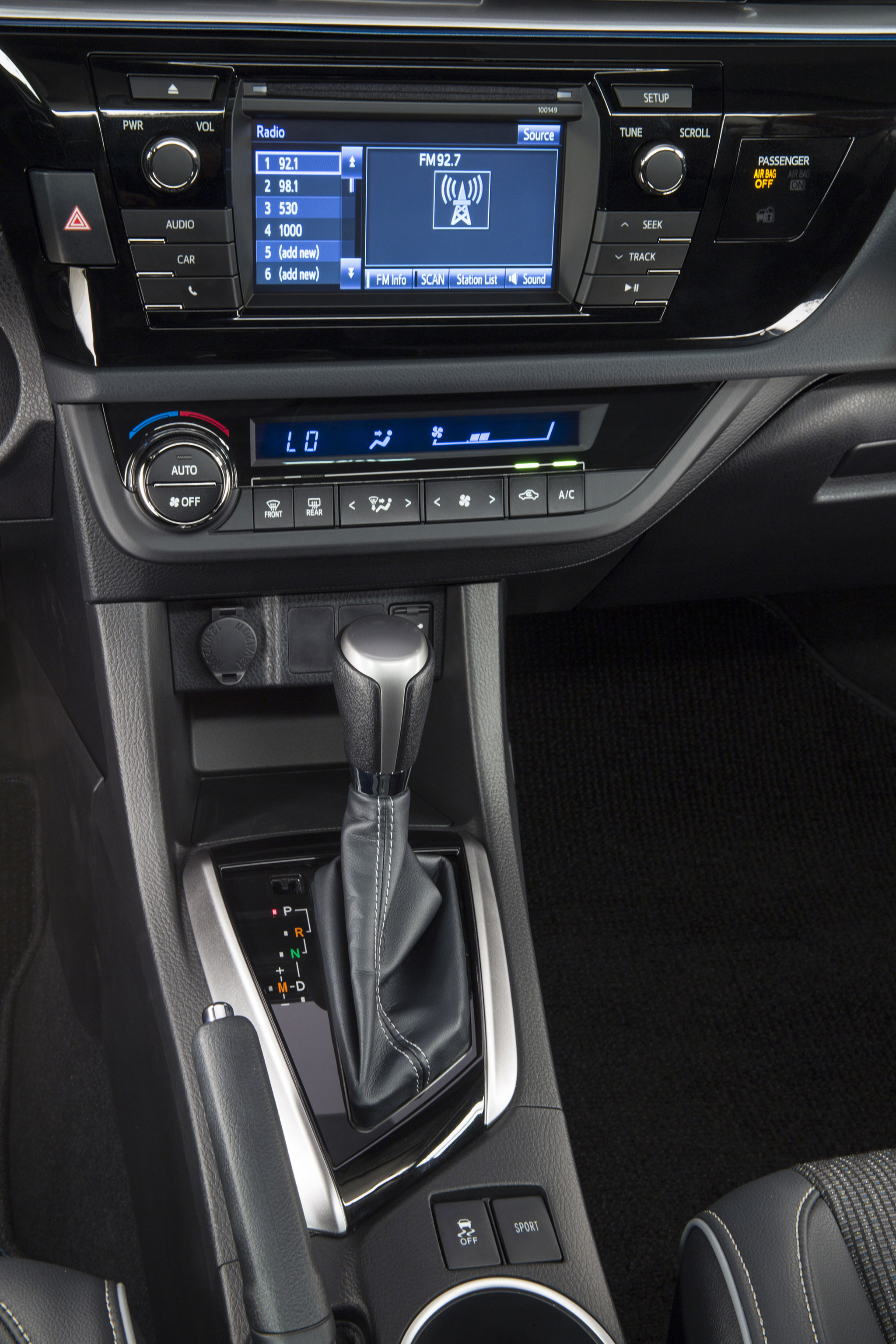2014 Toyota Corolla S Interior Center Console Limbaugh Toyota