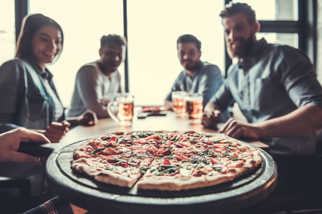 Sharing Pizza