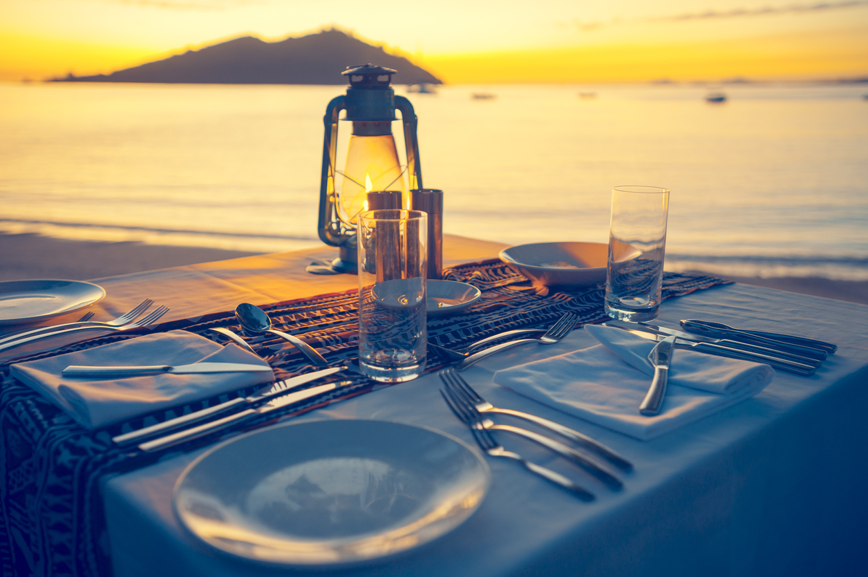 beach table