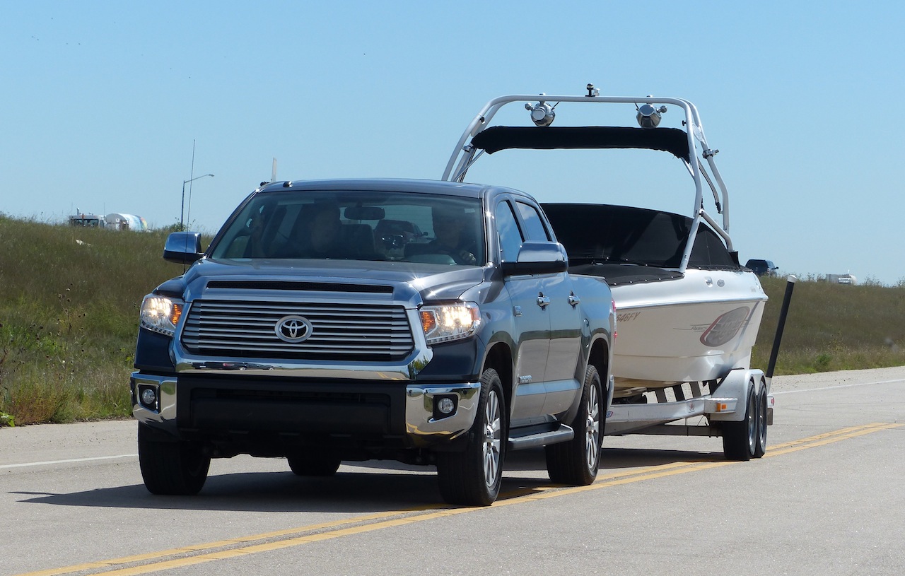 Toyota Tundra & Alumacraft Boat